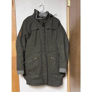 Cabelas primaloft olive green parka